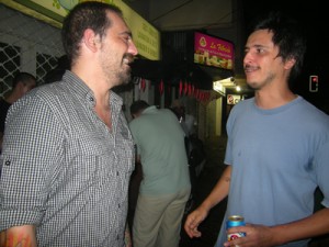 O cartunista Alan Sieber e MZK